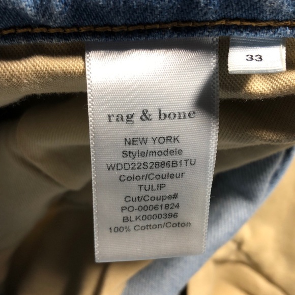 RAG&BONE (33) Alex High-Rise Straight - Picture 6 of 14